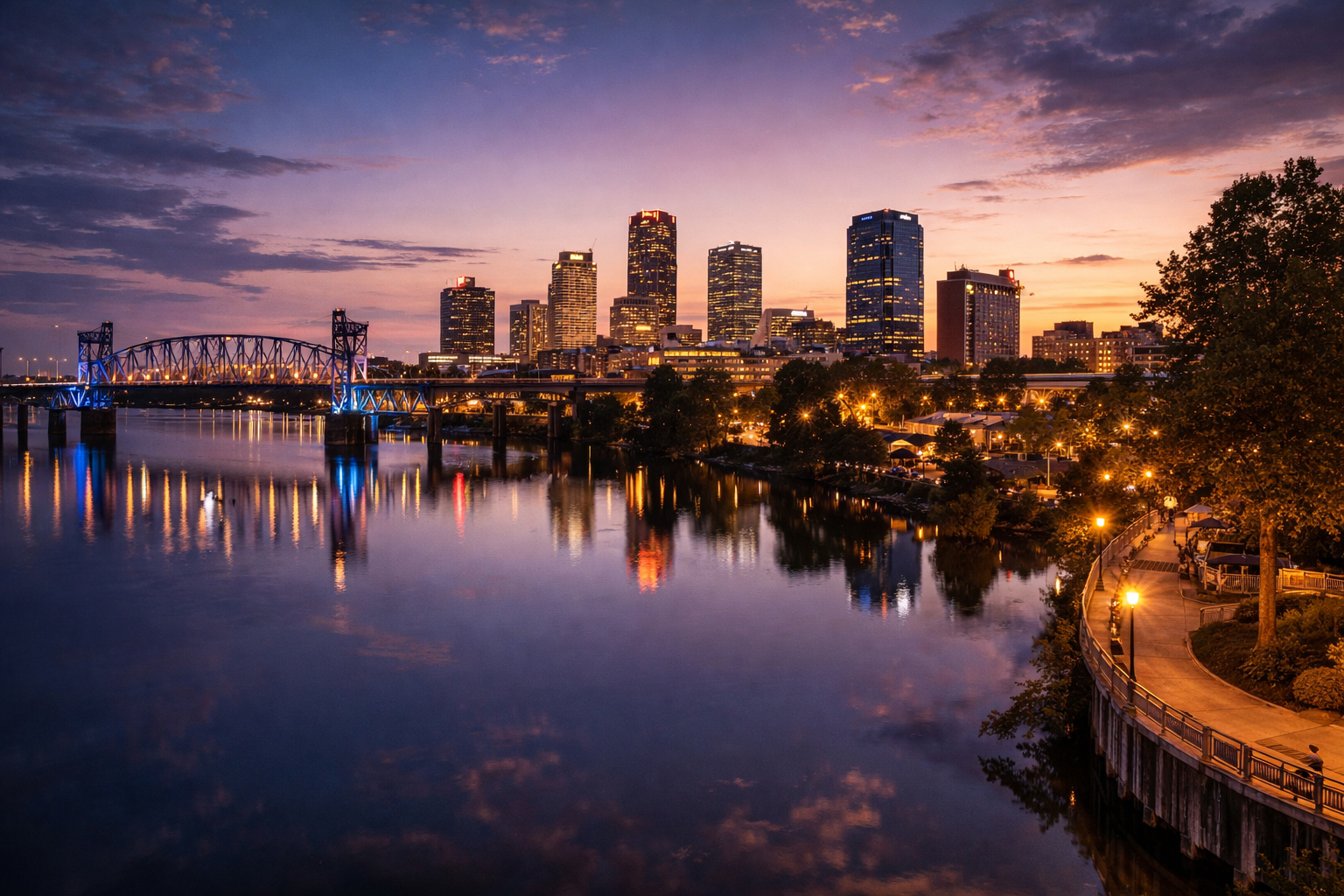 夕暮れのリトルロック